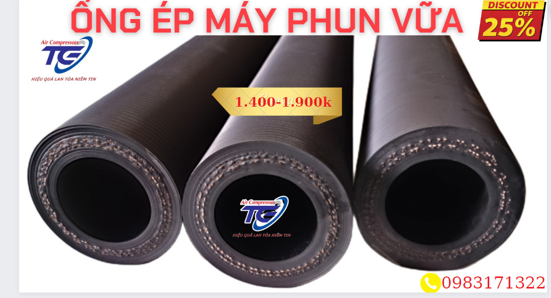 Ống Ép máy Phun Vữa 